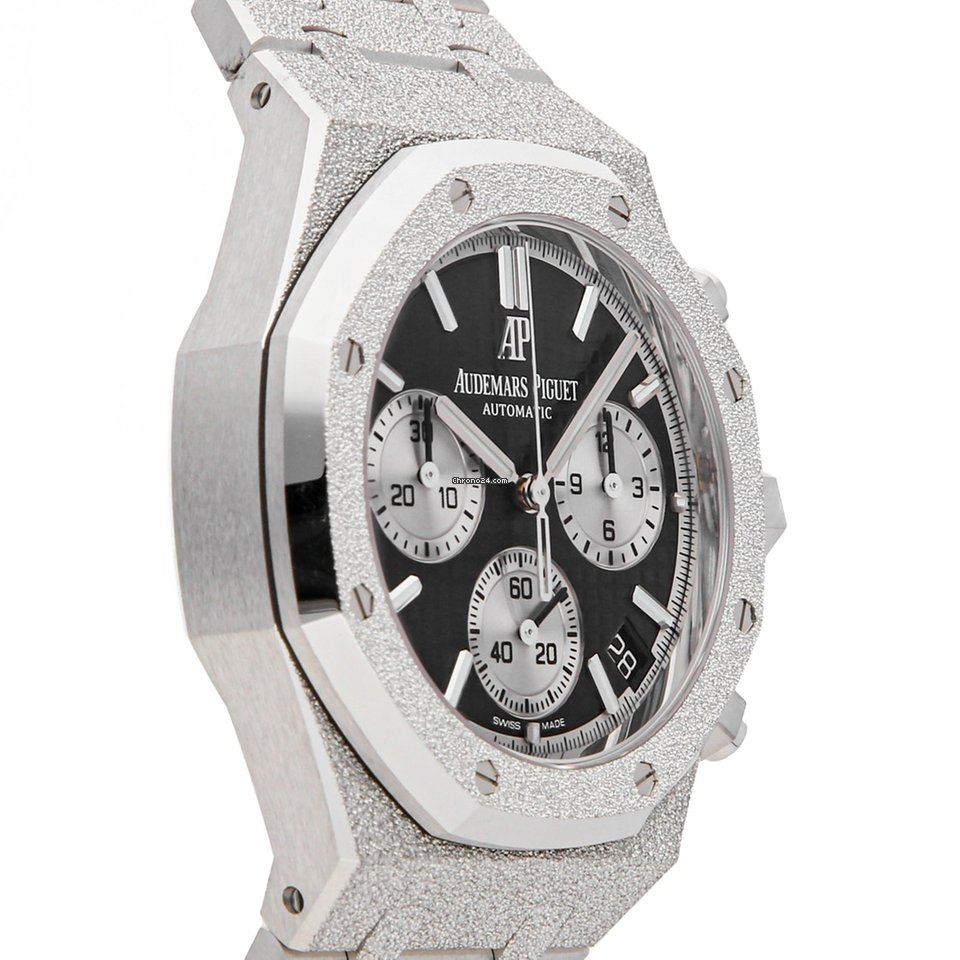 IMG_9081 Audemars Piguet Royal Oak Chronograph Mens watch Unisex Automatic White gold 26239BC.GG.1224BC.02 Replica 4
