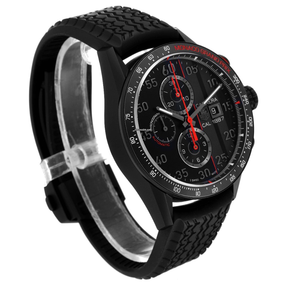 TAG Heuer Carrera Calibre 1887 Mens watch Unisex Automatic Titanium CAR2A83.FT6033 Replica 4