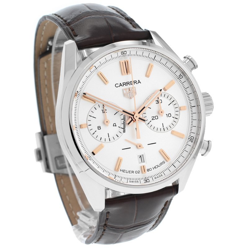 IMG_9081 TAG Heuer Carrera Mens watch Unisex Steel CBN2013.FC6483 Replica 4
