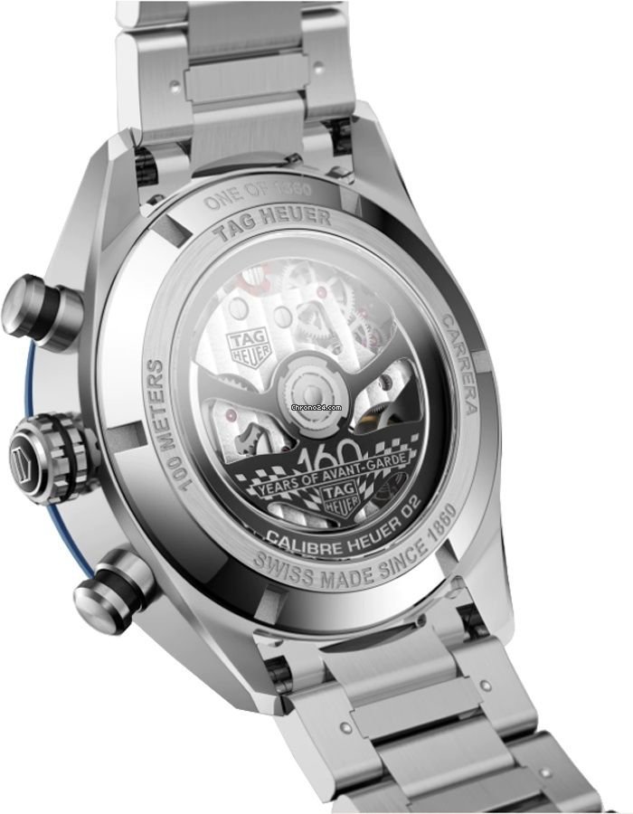 TAG Heuer Carrera Mens watch Unisex Automatic Steel CBN2A1E-BA0643 Replica 4