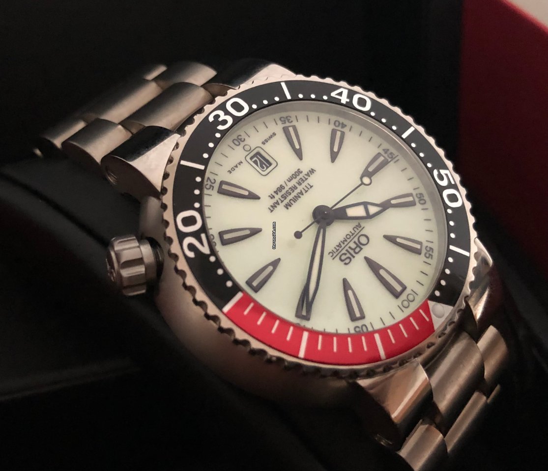 Oris TT1 Mens watch Unisex Automatic Titanium 7562P Replica 4