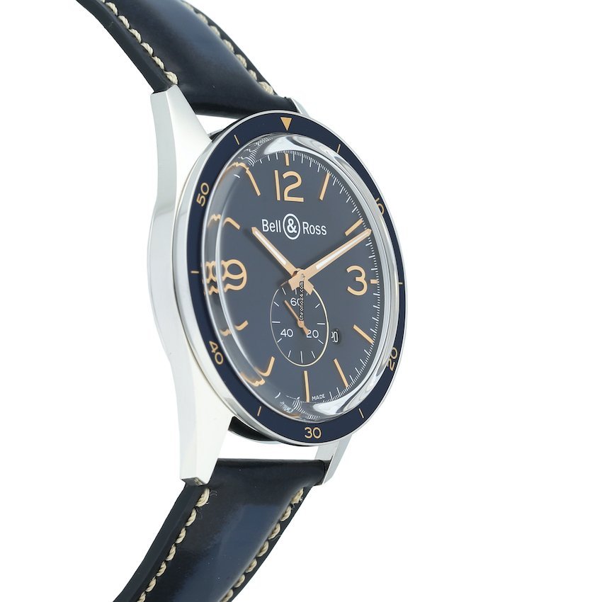 IMG_9081 Bell & Ross Vintage Mens watch Unisex Automatic Steel BR123-95-SC Replica 4