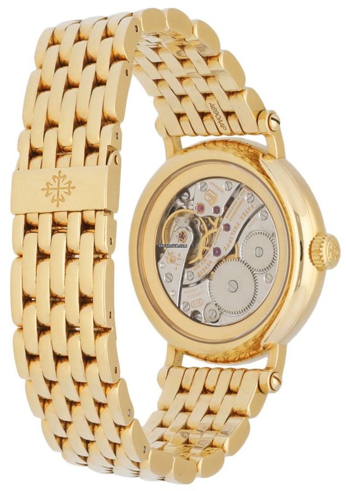 IMG_9081 Patek Philippe Complications Womens watch Manual winding Yellow gold 7121 1J-001 Replica 4
