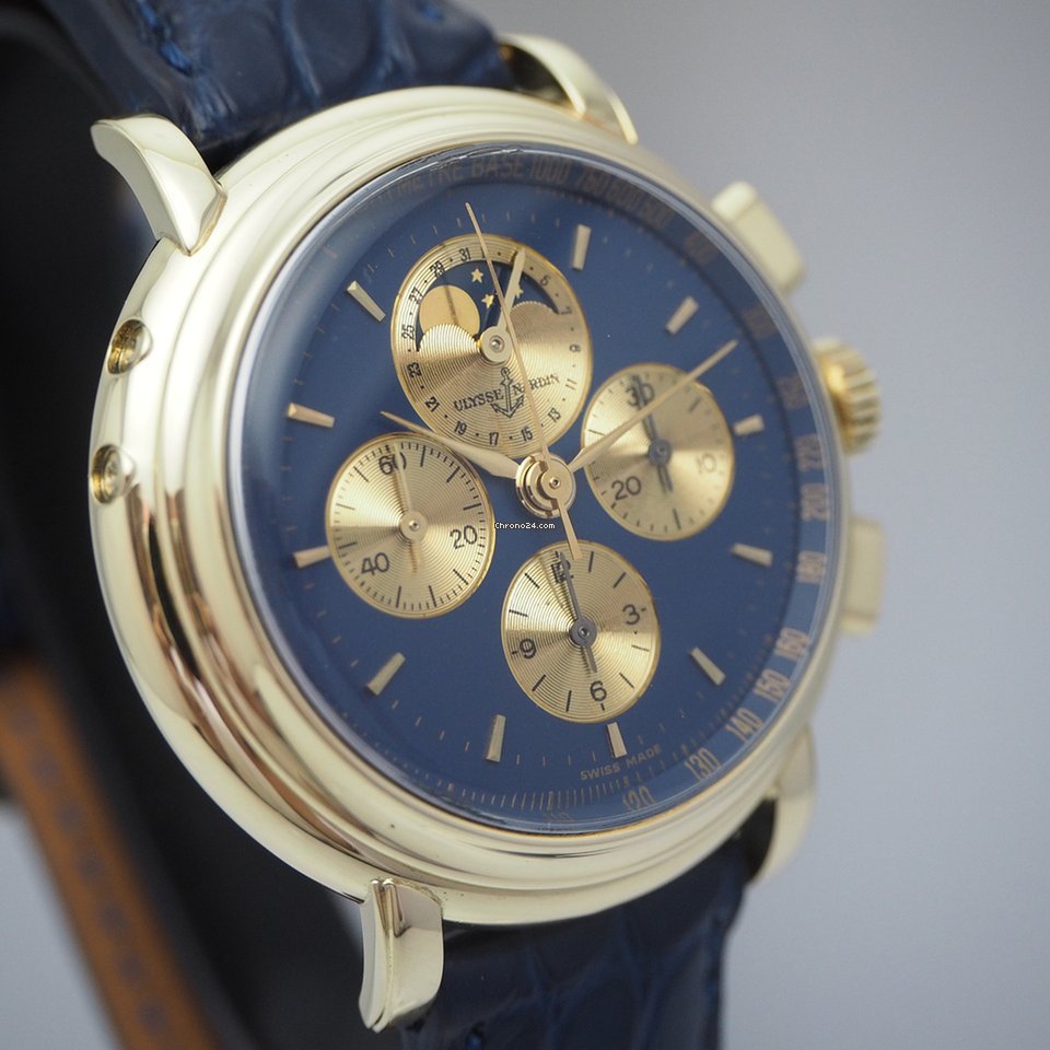 IMG_9081 Ulysse Nardin Manual winding Yellow gold 531-22 Replica 4
