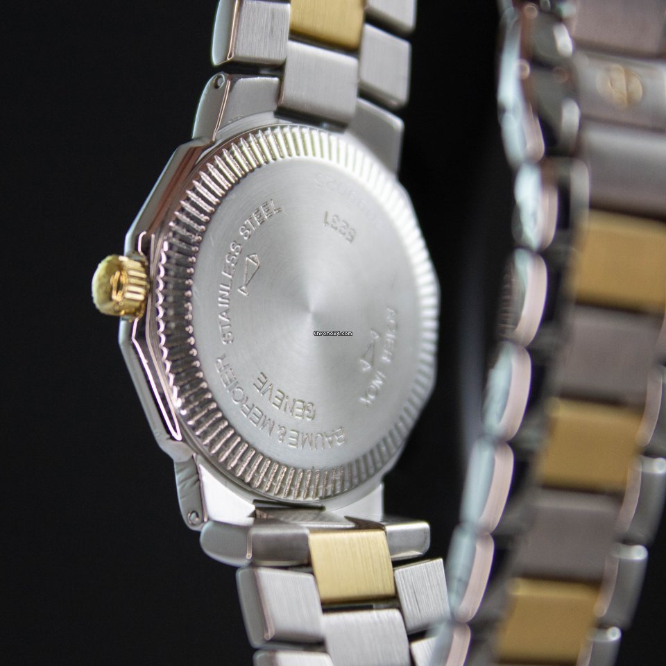 IMG_9081 Baume & Mercier Riviera Mens watch Unisex Automatic Gold Steel 5231.3 Replica 4