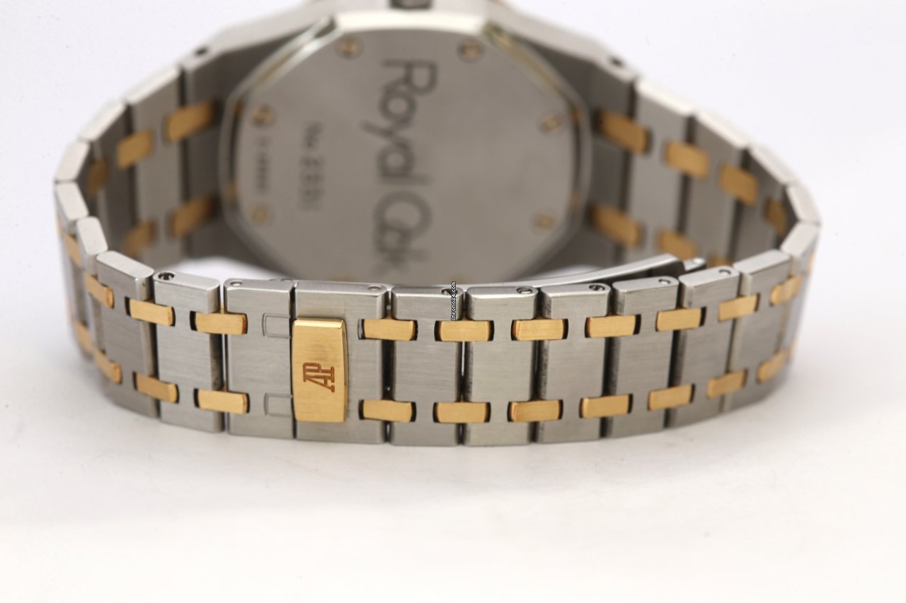 IMG_9081 Audemars Piguet Royal Oak Day-Date Mens watch Unisex Automatic Gold Steel 25594SA-OO-0789SA-01 Replica 4