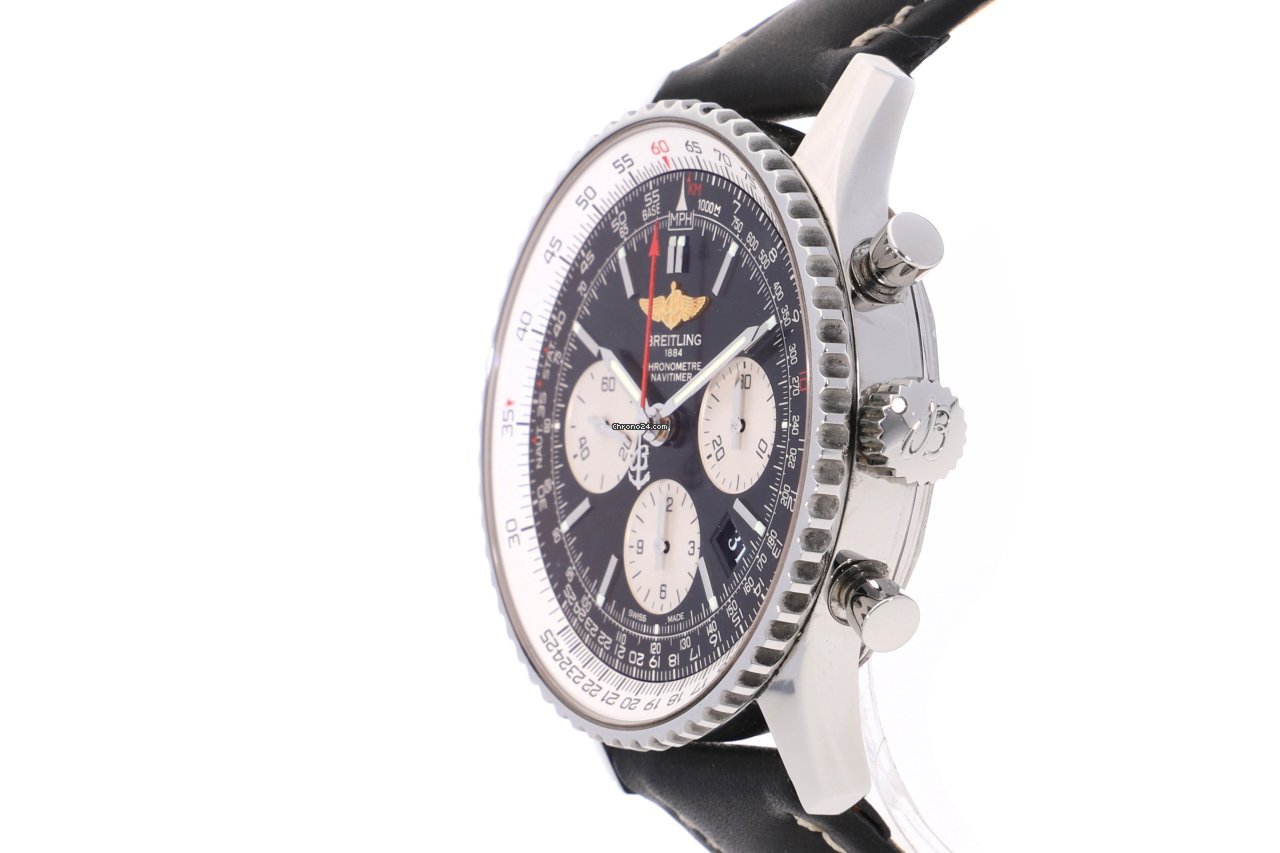 Breitling Navitimer 01 Mens watch Unisex Automatic Steel AB0120 Replica 4