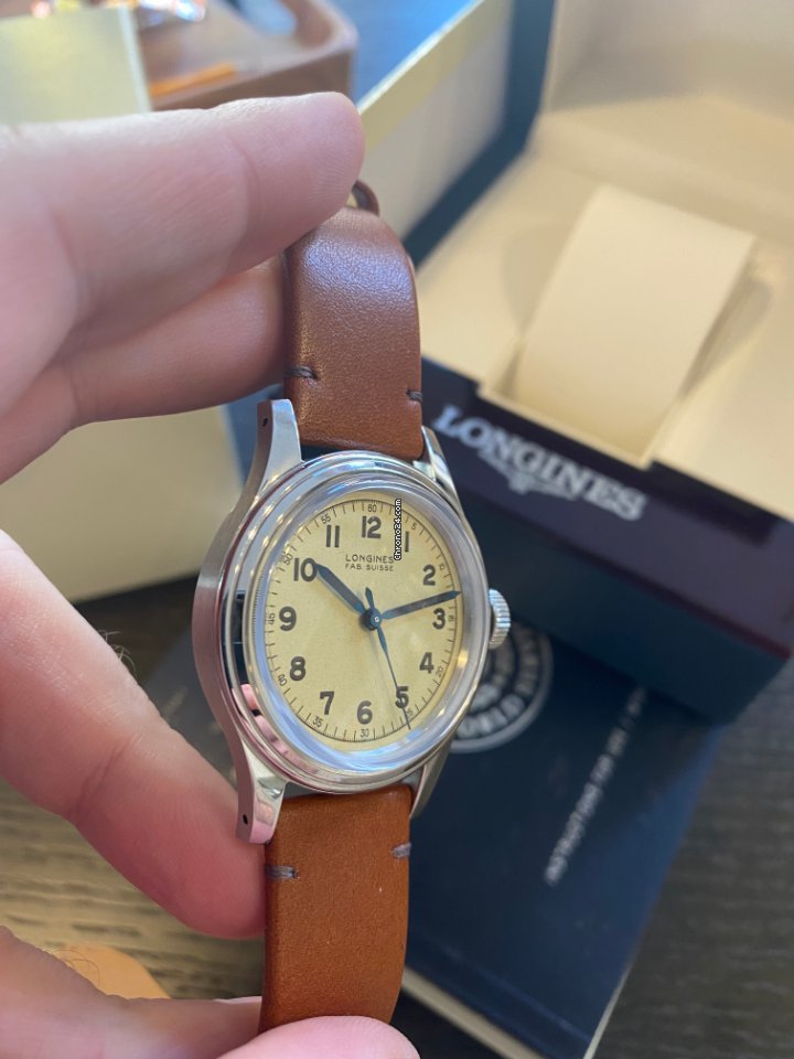 IMG_9081 Longines Heritage Mens watch Unisex Automatic Steel L28334932 Replica 4