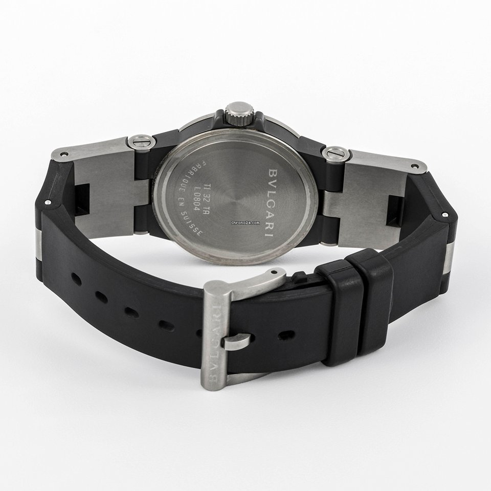IMG_9081 Bulgari Diagono Quartz Titanium TI 32 TA Replica 4