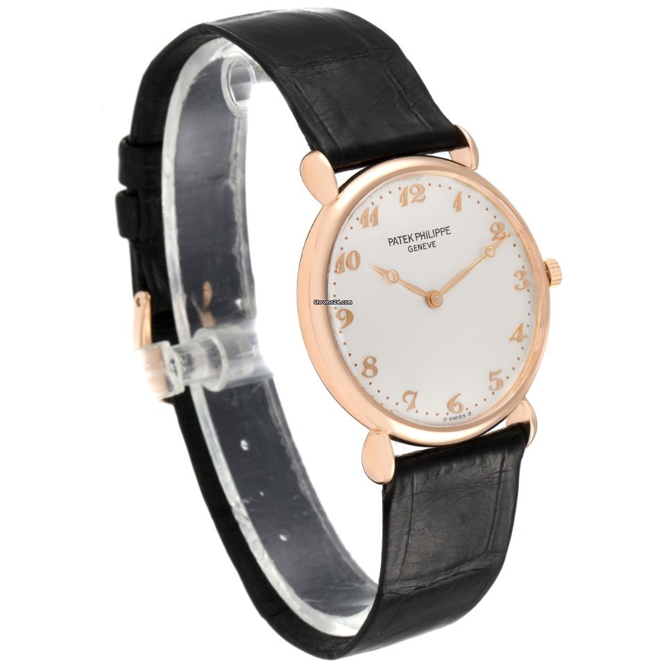 IMG_9081 Patek Philippe Calatrava Mens watch Unisex Manual winding Rose gold 3820 Replica 4