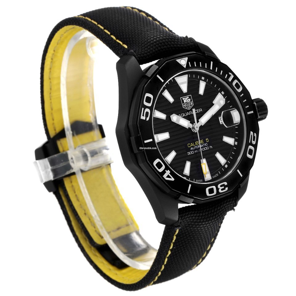 IMG_9081 TAG Heuer Aquaracer 300M Mens watch Unisex Automatic Steel WAY218A.FC6362 Replica 4