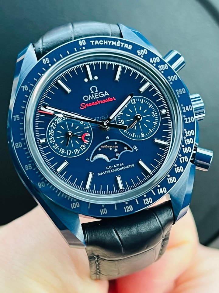 Omega Speedmaster Professional Moonwatch Moonphase Mens watch Unisex Automatic Ceramic 304.93.44.52.03.001 Replica 4