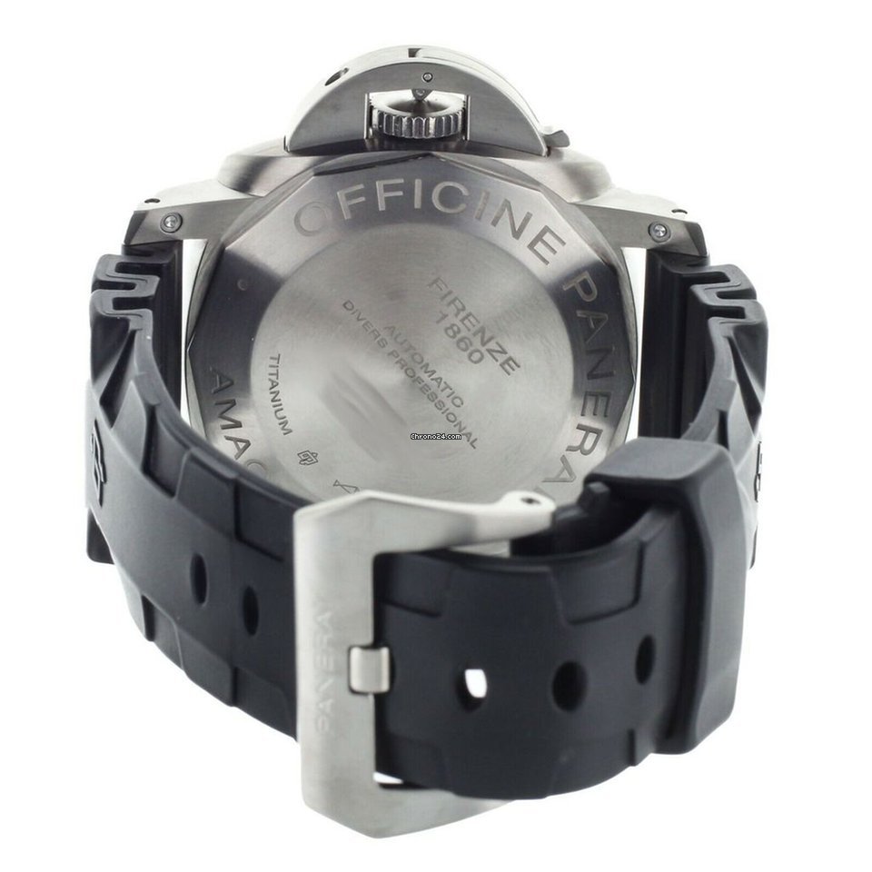Panerai Luminor Submersible 1950 3 Days Automatic Mens watch Unisex Automatic Titanium PAM389 Replica 4