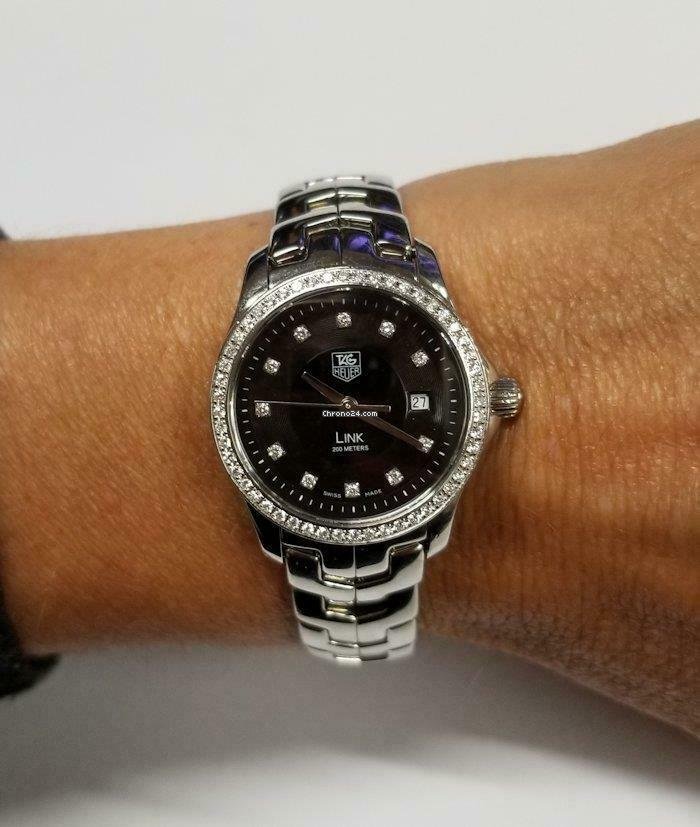 TAG Heuer Link Lady Womens watch Quartz Steel WJF131A Replica 4
