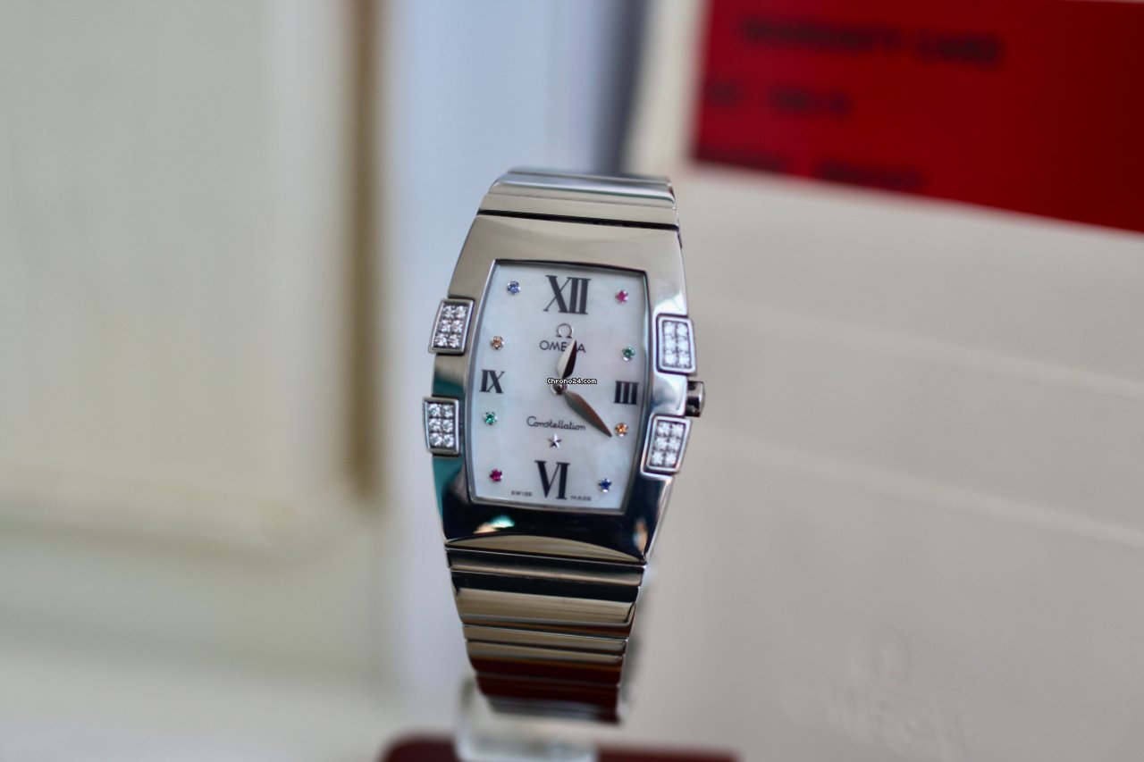 Omega Constellation Womens watch Quartz Steel 1586.79.00 Replica 4