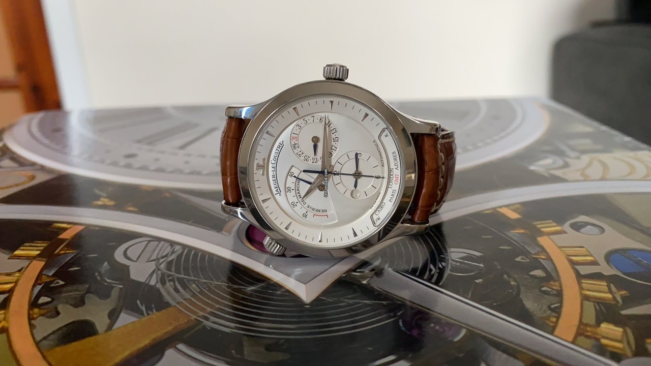 IMG_9081 Jaeger-LeCoultre Master Geographic Mens watch Unisex Automatic Steel 142.8.92 Replica 4