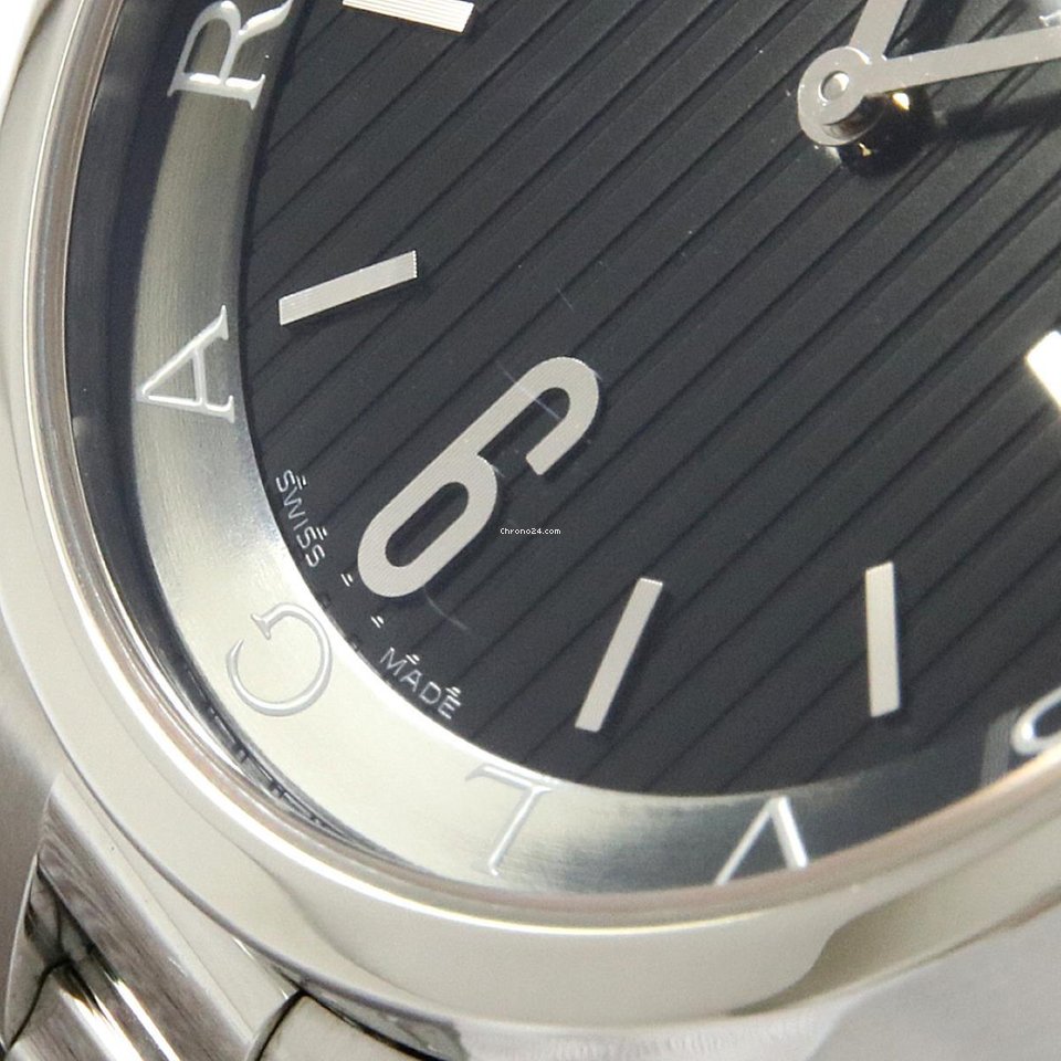 IMG_9081 Bulgari Solotempo Mens watch Unisex Quartz ST42S ST42BSS Replica 4