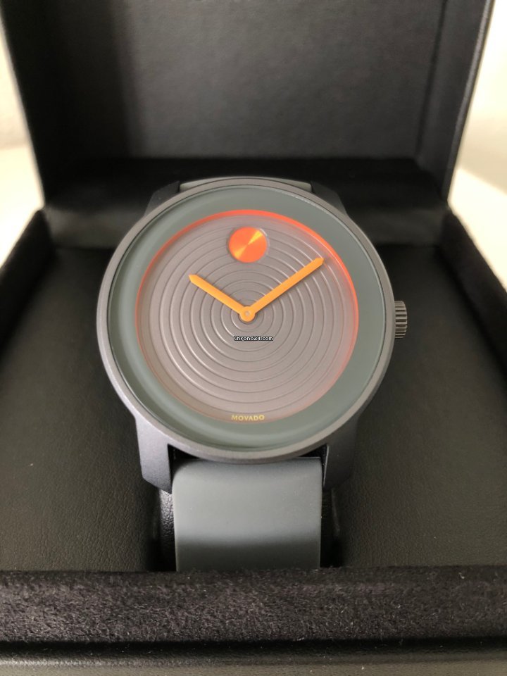 IMG_9081 Movado Bold Mens watch Unisex Quartz Aluminum 3600071 Replica 4