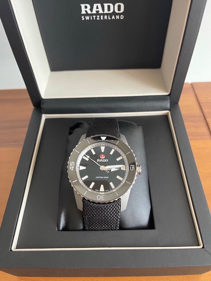 Rado HyperChrome Captain Cook Mens watch Unisex Automatic Titanium R32501206 Replica 4