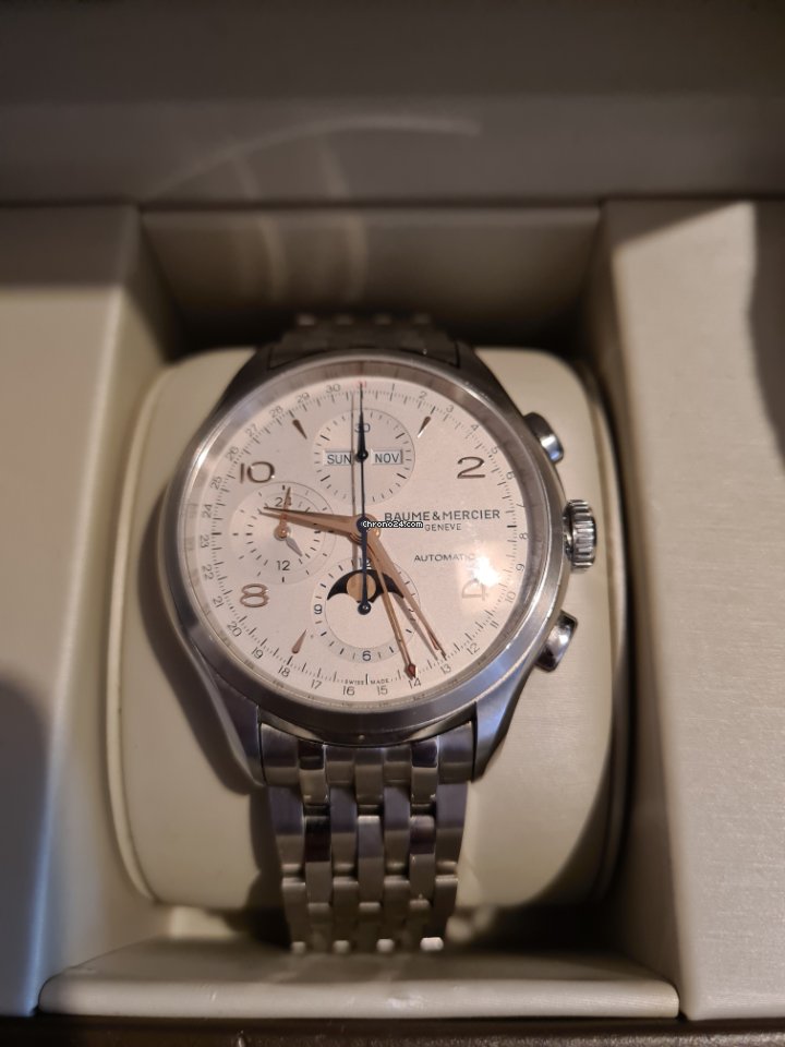 IMG_9081 Baume & Mercier Clifton Mens watch Unisex Automatic MAO10279 Replica 4