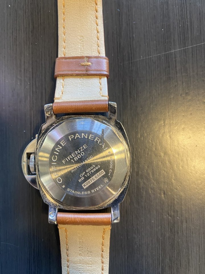 IMG_9081 Panerai Luminor Marina Automatic Mens watch Unisex Automatic Steel OP6693 Replica 4
