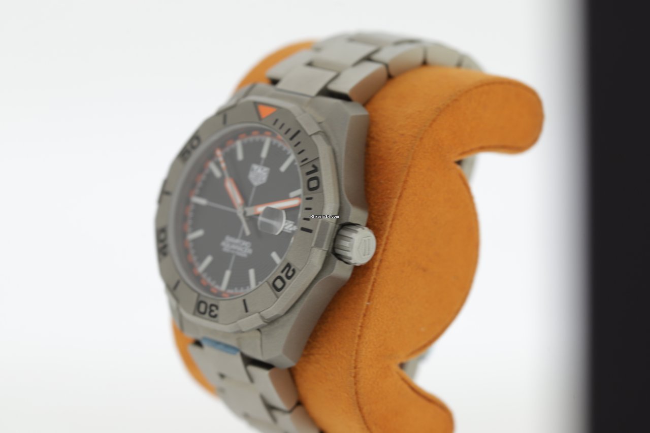 IMG_9081 TAG Heuer Aquaracer 300M Mens watch Unisex Automatic Titanium WAY208F.BF0638 Replica 4