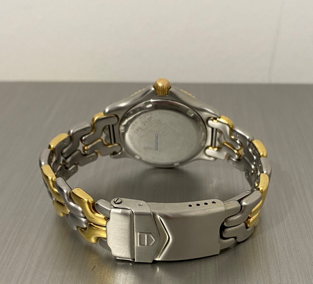 IMG_9081 TAG Heuer Mens watch Unisex Quartz Gold Steel S95.206M Replica 4