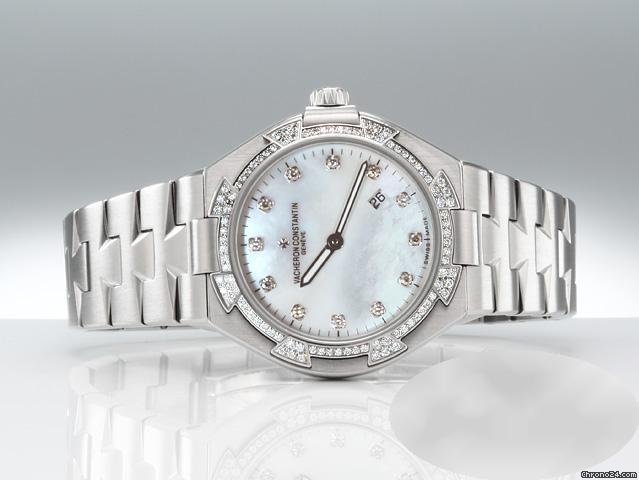 IMG_9081 Vacheron Constantin Overseas Womens watch Quartz Steel 25750 Replica 4