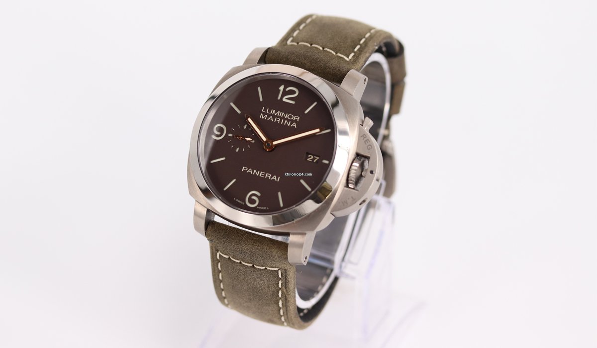 IMG_9081 Panerai Luminor Marina 1950 3 Days Automatic Automatic Steel PAM 351 Replica 4