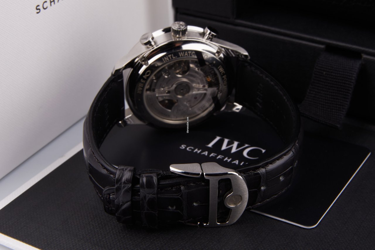 IMG_9081 IWC Portuguese Chronograph Mens watch Unisex Automatic Steel IW371615 Replica 4