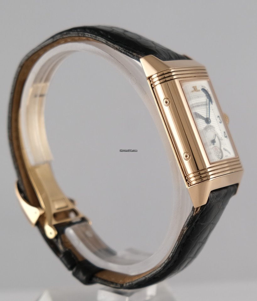 IMG_9081 Jaeger-LeCoultre Reverso Mens watch Unisex Manual winding Rose gold 270 2 55 Replica 4