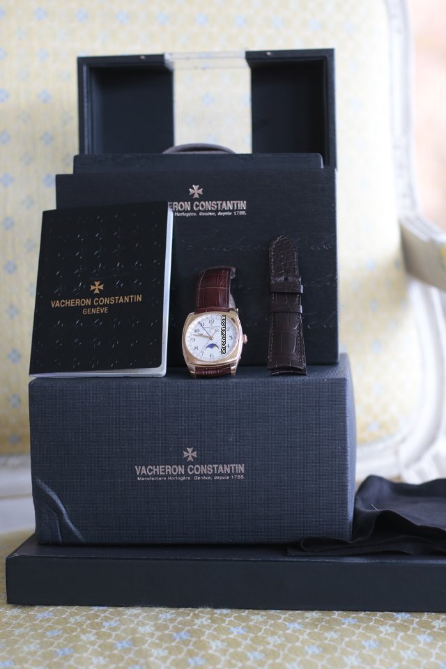 IMG_9081 Vacheron Constantin Harmony Mens watch Unisex Automatic Rose gold 4000S 000R-B123 Replica 4