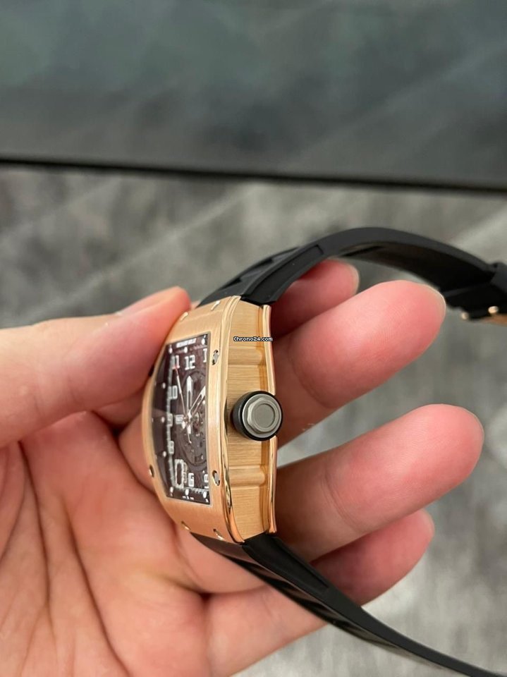 IMG_9081 Richard Mille RM 005 Mens watch Unisex Automatic Rose gold RM005 Replica 4