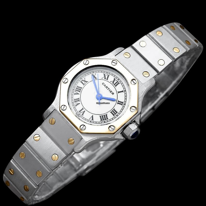 Cartier Womens watch Automatic Gold Steel 8447ST Replica 4