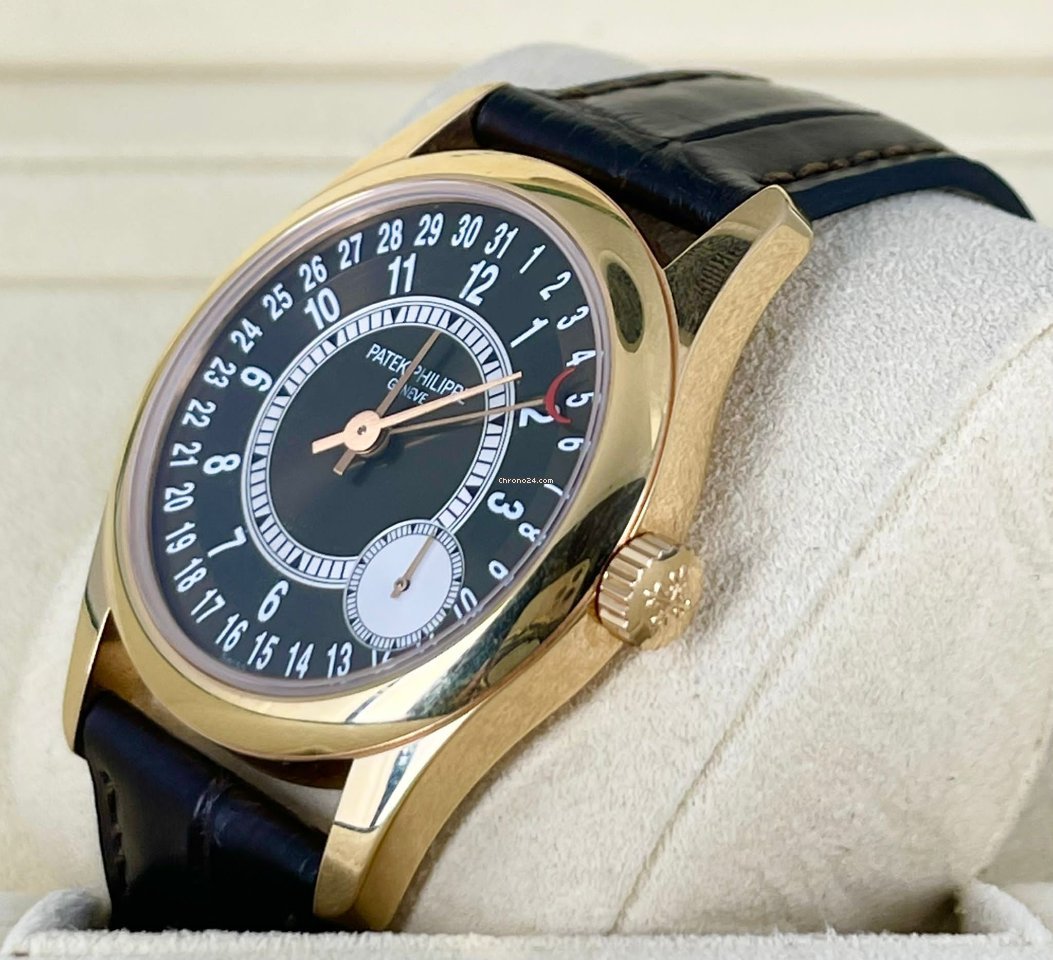 IMG_9081 Patek Philippe Calatrava Mens watch Unisex Automatic Rose gold 6000R-001 Replica 4