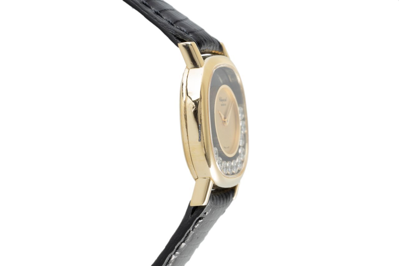 Chopard Happy Diamonds Womens watch Manual winding Yellow gold 50895 Replica 4