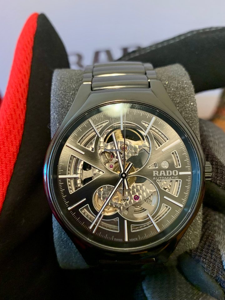Rado True Mens watch Unisex Automatic Ceramic R27100112 Replica 4