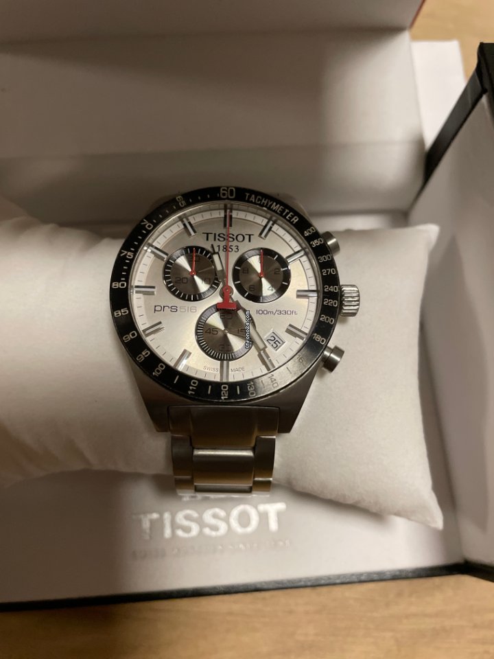 Tissot PRS 516 Mens watch Unisex Quartz Steel T044.417.21.051.00 Replica 4
