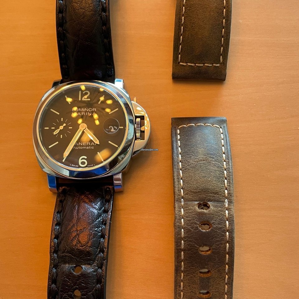 IMG_9081 Panerai Luminor Marina Automatic Mens watch Unisex Automatic Steel PAM 01048 Replica 4