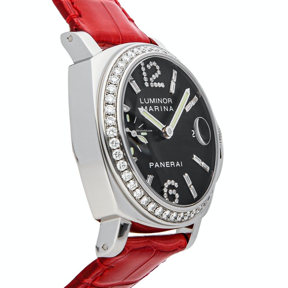Panerai Luminor Marina Mens watch Unisex Automatic Steel PAM00096 Replica 4