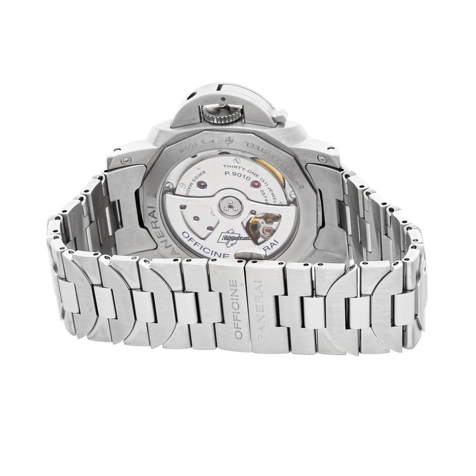 IMG_9081 Panerai Luminor 1950 Mens watch Unisex Automatic Steel PAM00977 Replica 4