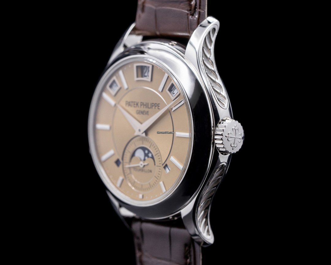 IMG_9081 Patek Philippe Minute Repeater Perpetual Calendar Mens watch Unisex Manual winding Platinum 5207P-001 Replica 4