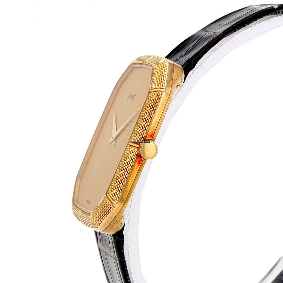 IMG_9081 Piaget Mens watch Unisex Manual winding Yellow gold NUMBER 9796 Replica 4