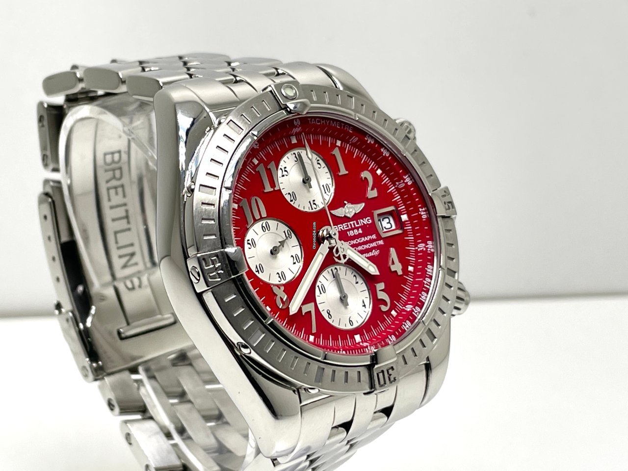 IMG_9081 Breitling Chronomat Evolution Automatic Steel A1335611 Replica 4