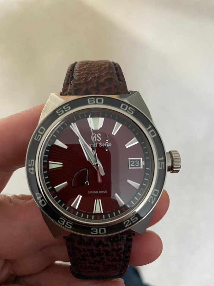 Seiko Grand Seiko Mens watch Unisex Automatic Titanium sbga405 Replica 4