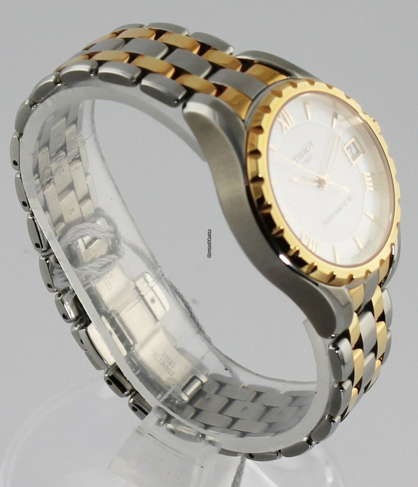 IMG_9081 Tissot Lady 80 Automatic Womens watch Automatic Gold Steel T072.207.22.118.01 Replica 4