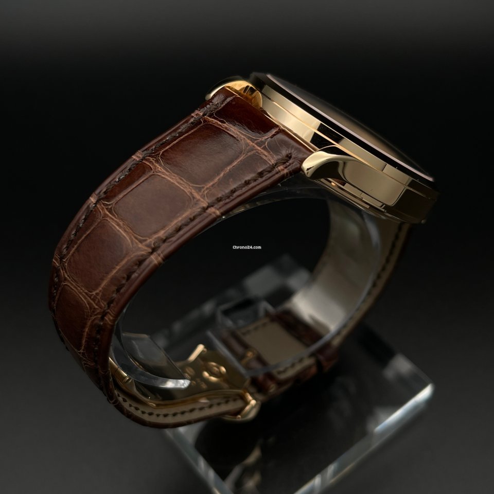 IMG_9081 Patek Philippe Chronograph Mens watch Unisex Manual winding Rose gold 5170R-001 Replica 4