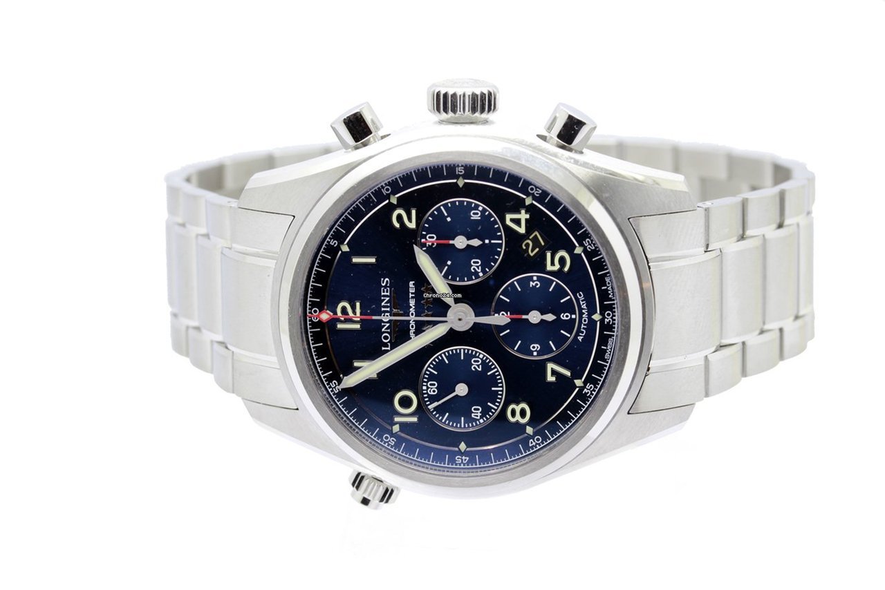 IMG_9081 Longines Spirit Mens watch Unisex Automatic Steel L3.820.4.93.6 Replica 4