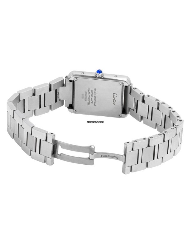 IMG_9081 Cartier Tank Solo Mens watch Unisex Quartz Steel W5200013 3170 Replica 4