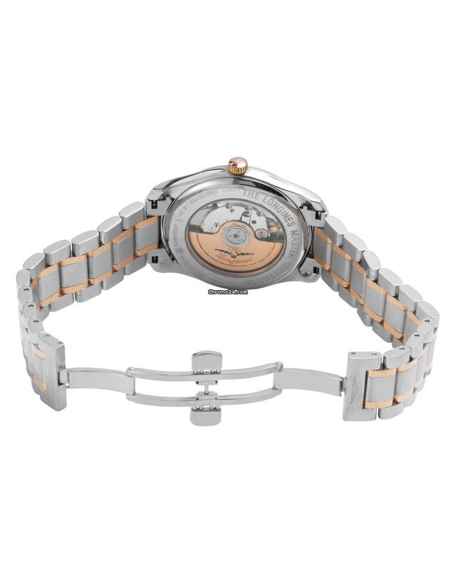 IMG_9081 Longines Master Collection Mens watch Unisex Automatic Gold Steel L2.793.5.57.7 Replica 4